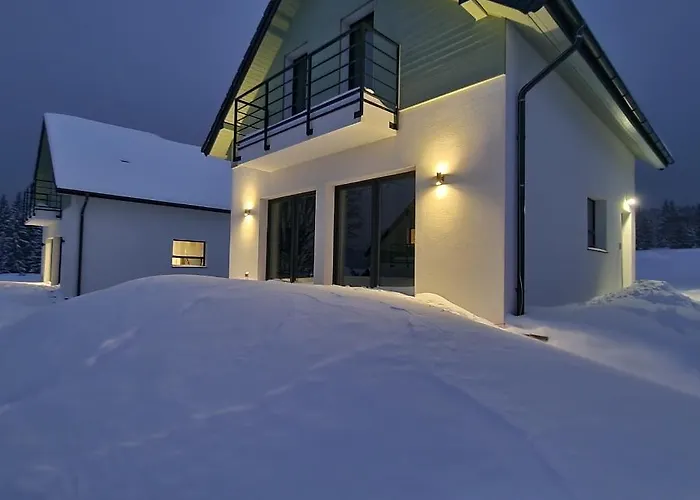 Season Sauna&jacuzzi - Klimatyzowane Z Widokiem Na Góry Kotlina Kłodzka 4km Do Zieleniec Arena Domek alpejski Lasowka