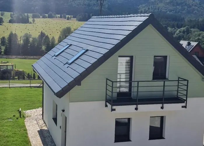 Season Sauna&jacuzzi - Klimatyzowane Z Widokiem Na Góry Kotlina Kłodzka 4km Do Zieleniec Arena Domek alpejski Lasowka